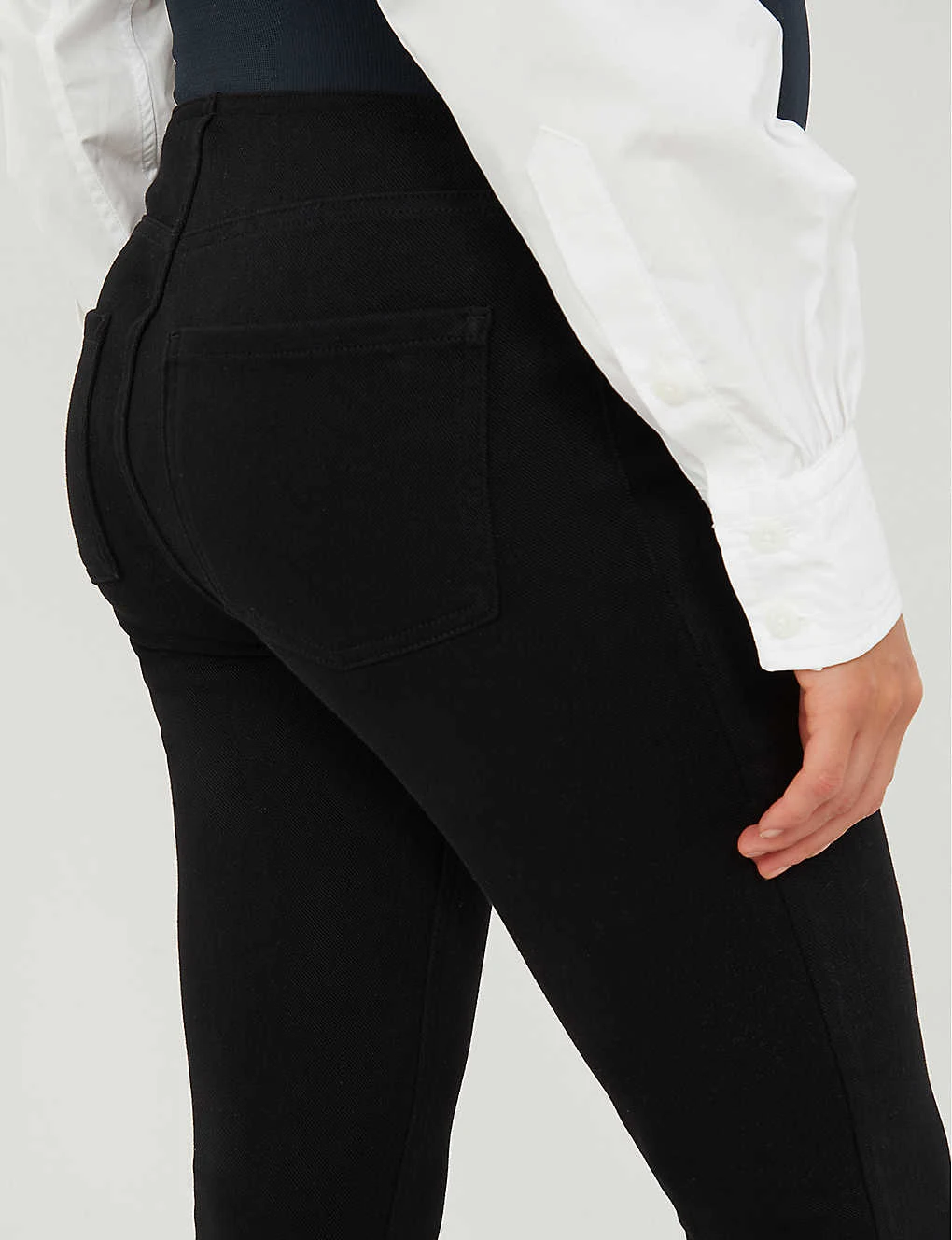 Spanx Mama Ankle Jean-ish High-rise Stretch-jersey Maternity Leggings 5 Spanx Mama Ankle Jean-ish High-rise Stretch-jersey Maternity Leggings - Image 5