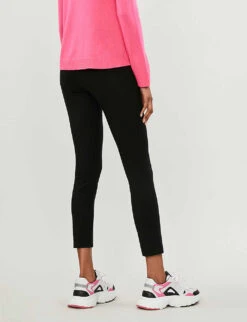 Spanx 4-Pocket High-rise Skinny Stretch-ponté Trousers 8 Spanx 4-Pocket High-rise Skinny Stretch-ponté Trousers -Women Clothing Store 1094 3006587 20202R VERYBLACK ALT02
