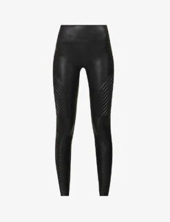 Spanx Moto Faux-leather Leggings