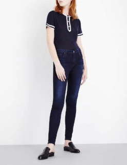 The Farrah Skinny High-rise Jeans -Women Clothing Store 150 84008180 SPD1379 BROOKS ALT01