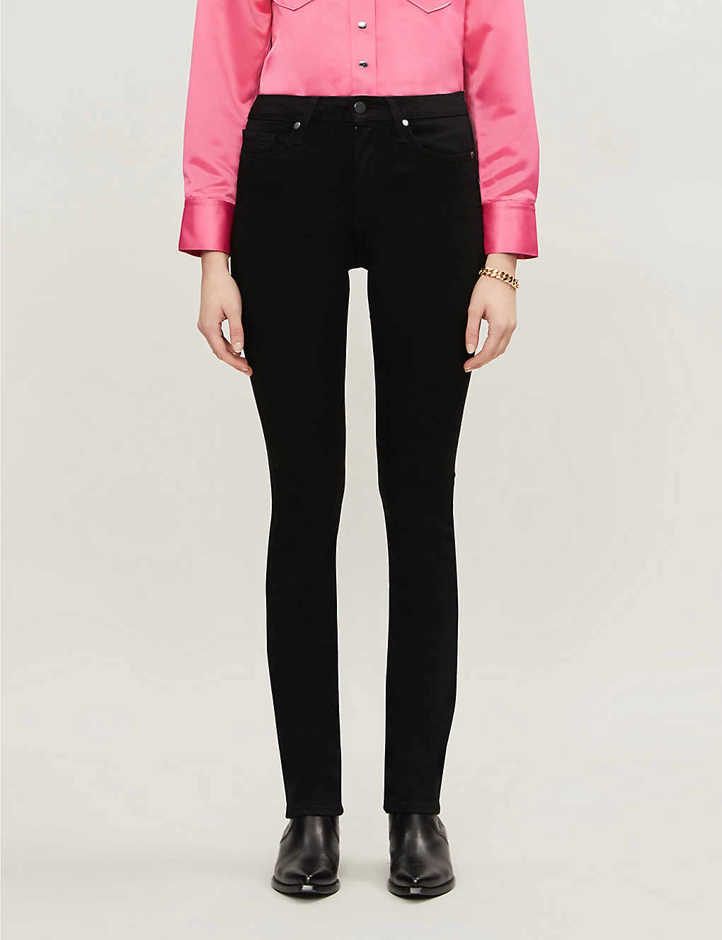 Paige Hoxton Straight High-rise Jeans 2 Paige Hoxton Straight High-rise Jeans - Image 2