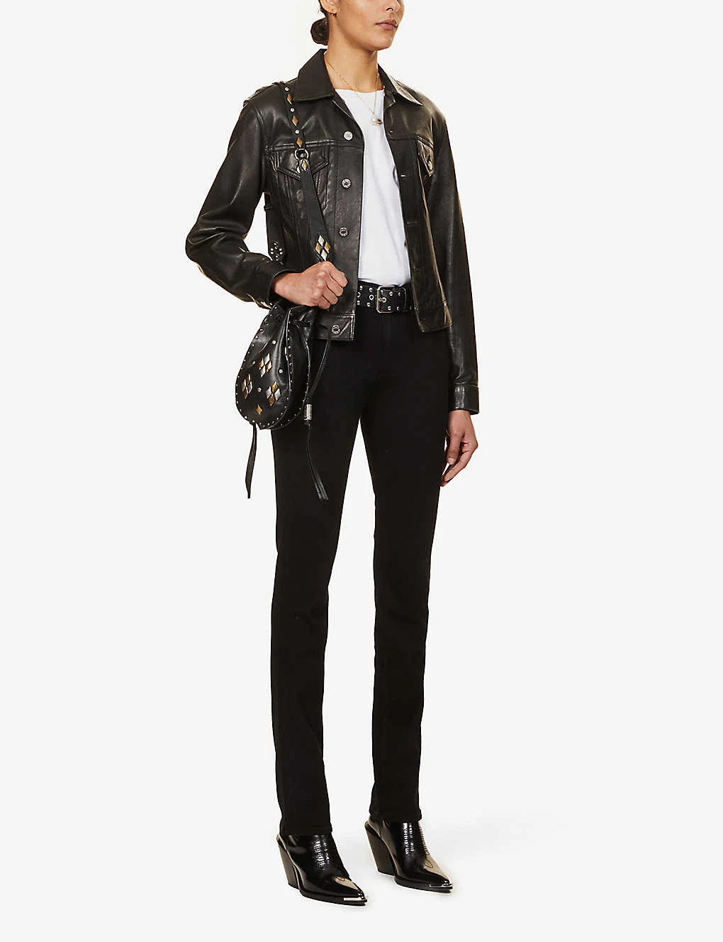 Paige Hoxton Straight High-rise Jeans 3 Paige Hoxton Straight High-rise Jeans - Image 3