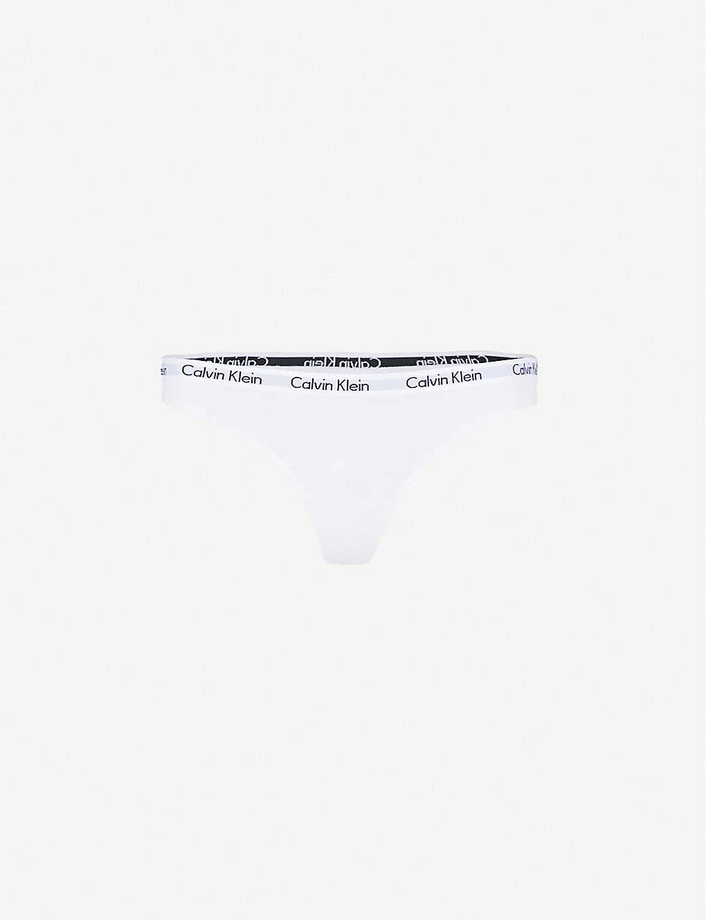 Calvin Klein Carousel Cotton-jersey Thong 8 Calvin Klein Carousel Cotton-jersey Thong - Image 8