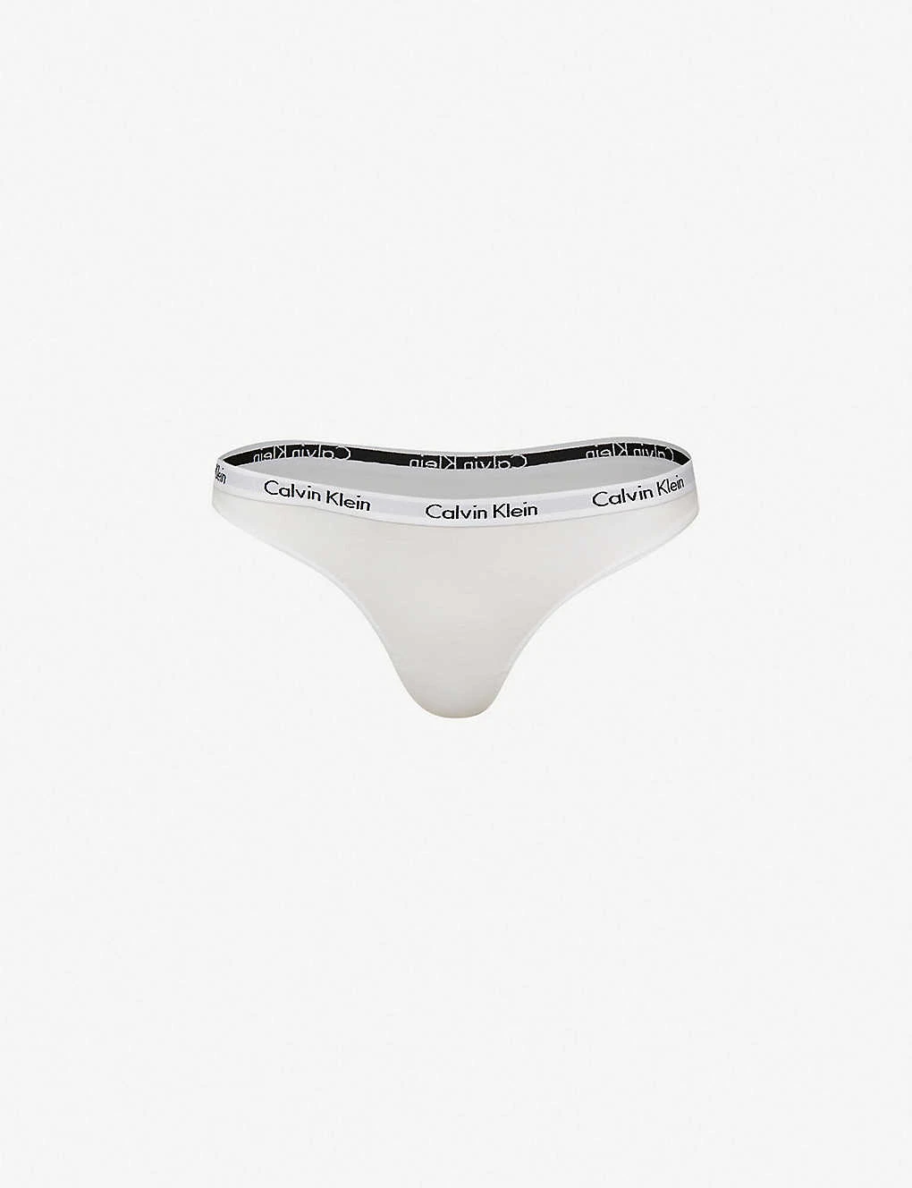 Calvin Klein Carousel Cotton-jersey Thong 1 Calvin Klein Carousel Cotton-jersey Thong