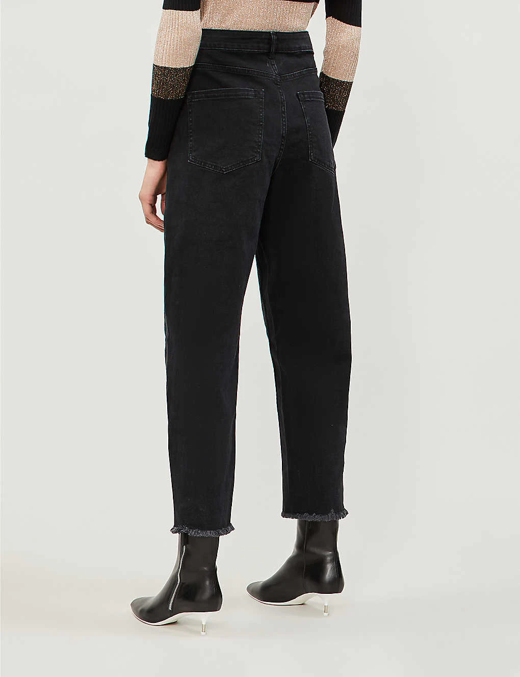 Whistles Barrel-leg High-rise Jeans 4 Whistles Barrel-leg High-rise Jeans - Image 4