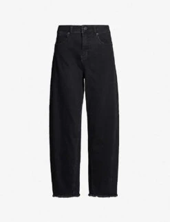 Whistles Barrel-leg High-rise Jeans