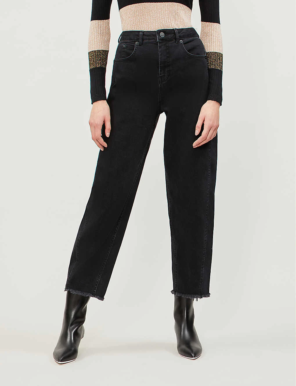 Whistles Barrel-leg High-rise Jeans 2 Whistles Barrel-leg High-rise Jeans - Image 2