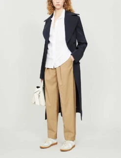 Loose-fit Woven Shirt -Women Clothing Store R00105079 WHITE ALT01