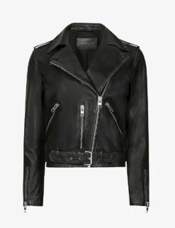 AllSaints Balfern Leather Biker Jacket