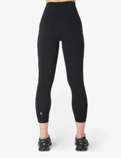 Sweaty Betty Power 7/8 Workout High-rise Stretch-jersey Leggings 7 Sweaty Betty Power 7/8 Workout High-rise Stretch-jersey Leggings -Women Clothing Store R03726887 BLACK ALT02