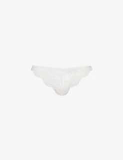 Simone Perele Karma Mid-rise Stretch-lace Briefs