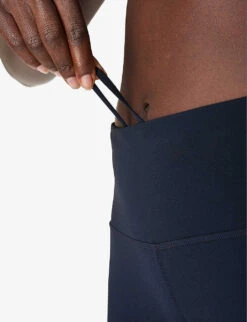 Sweaty Betty Power 7/8 Workout Stretch-jersey Leggings -Women Clothing Store R03741884 NAVYBLUE ALT04