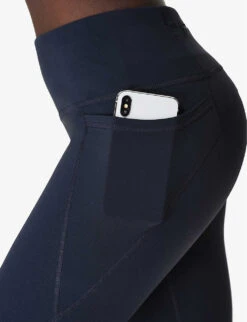 Sweaty Betty Power 7/8 Workout Stretch-jersey Leggings -Women Clothing Store R03741884 NAVYBLUE ALT05