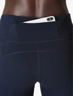 Sweaty Betty Power 7/8 Workout Stretch-jersey Leggings -Women Clothing Store R03741884 NAVYBLUE ALT06