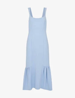 Women Clothing Store 27 Whistles Sarah Scoop-neck Woven Maxi Dress