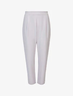 AllSaints Aleida Tapered Mid-rise Woven Trousers