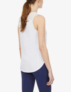 Lululemon Sculpt Sleeveless Stretch-knit Top -Women Clothing Store R03897524 WHITE ALT03