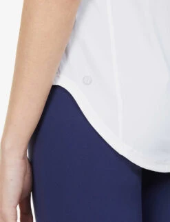 Lululemon Sculpt Sleeveless Stretch-knit Top -Women Clothing Store R03897524 WHITE ALT04