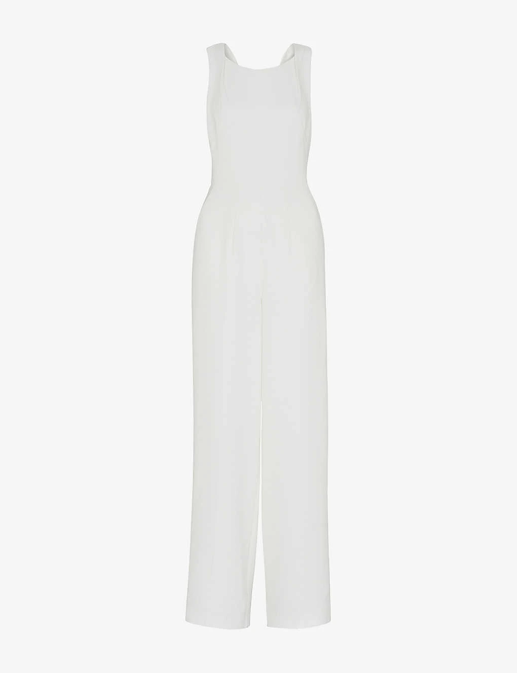 Whistles Thelma Wide-leg Woven Wedding Jumpsuit 1 Whistles Thelma Wide-leg Woven Wedding Jumpsuit