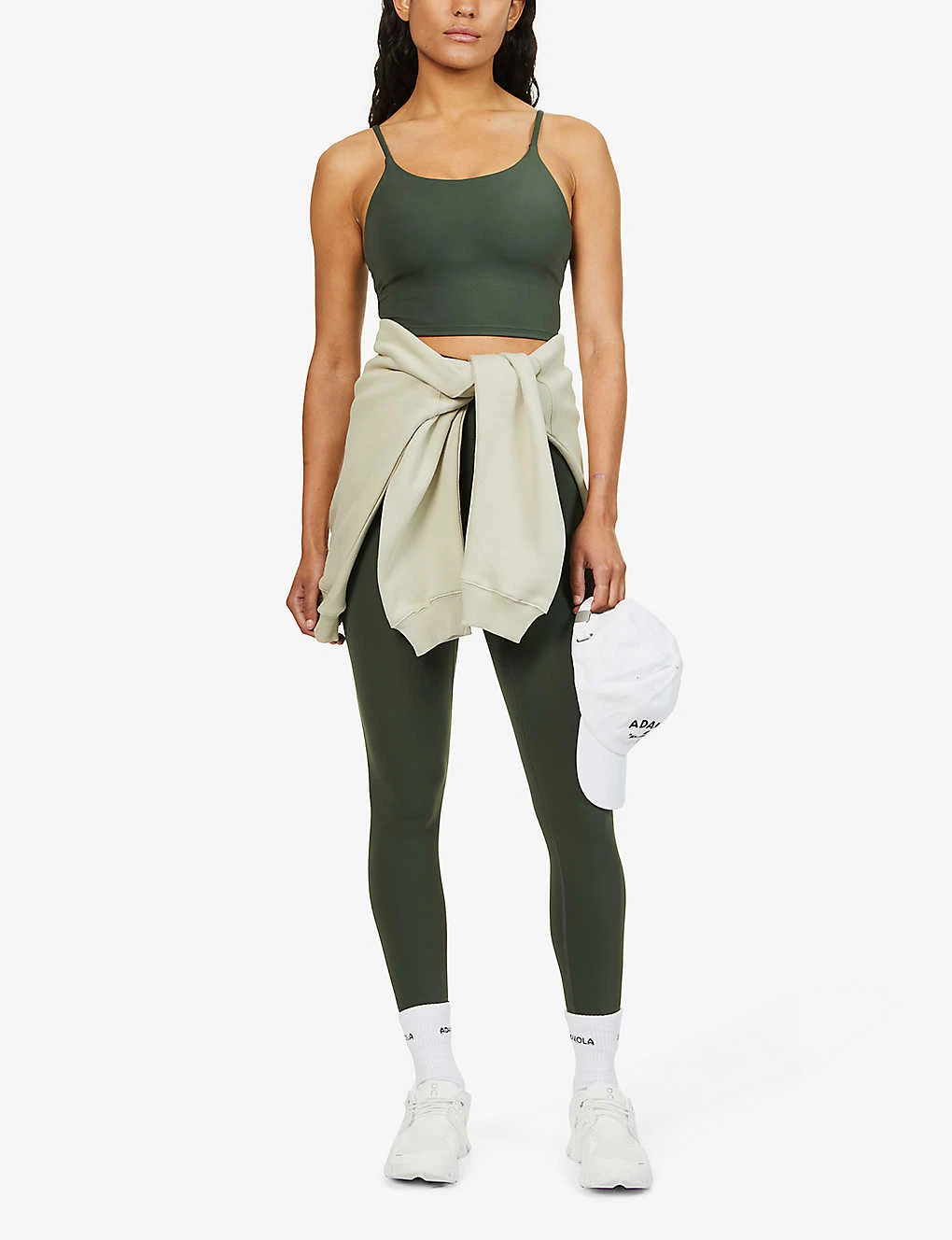 Tank Round-neck Stretch-jersey Bralette 2 Tank Round-neck Stretch-jersey Bralette - Image 2