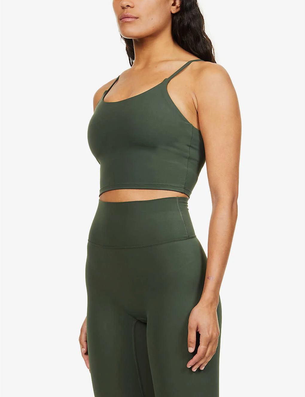 Tank Round-neck Stretch-jersey Bralette 3 Tank Round-neck Stretch-jersey Bralette - Image 3