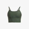 Tank Round-neck Stretch-jersey Bralette