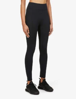 Center Stage High-rise Stretch-woven Leggings -Women Clothing Store R03938557 BLACK ALT02