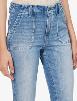 Paige Mayslie Straight-leg Mid-rise Stretch-denim Jeans 11 Paige Mayslie Straight-leg Mid-rise Stretch-denim Jeans -Women Clothing Store R03941959 MEL ALT04