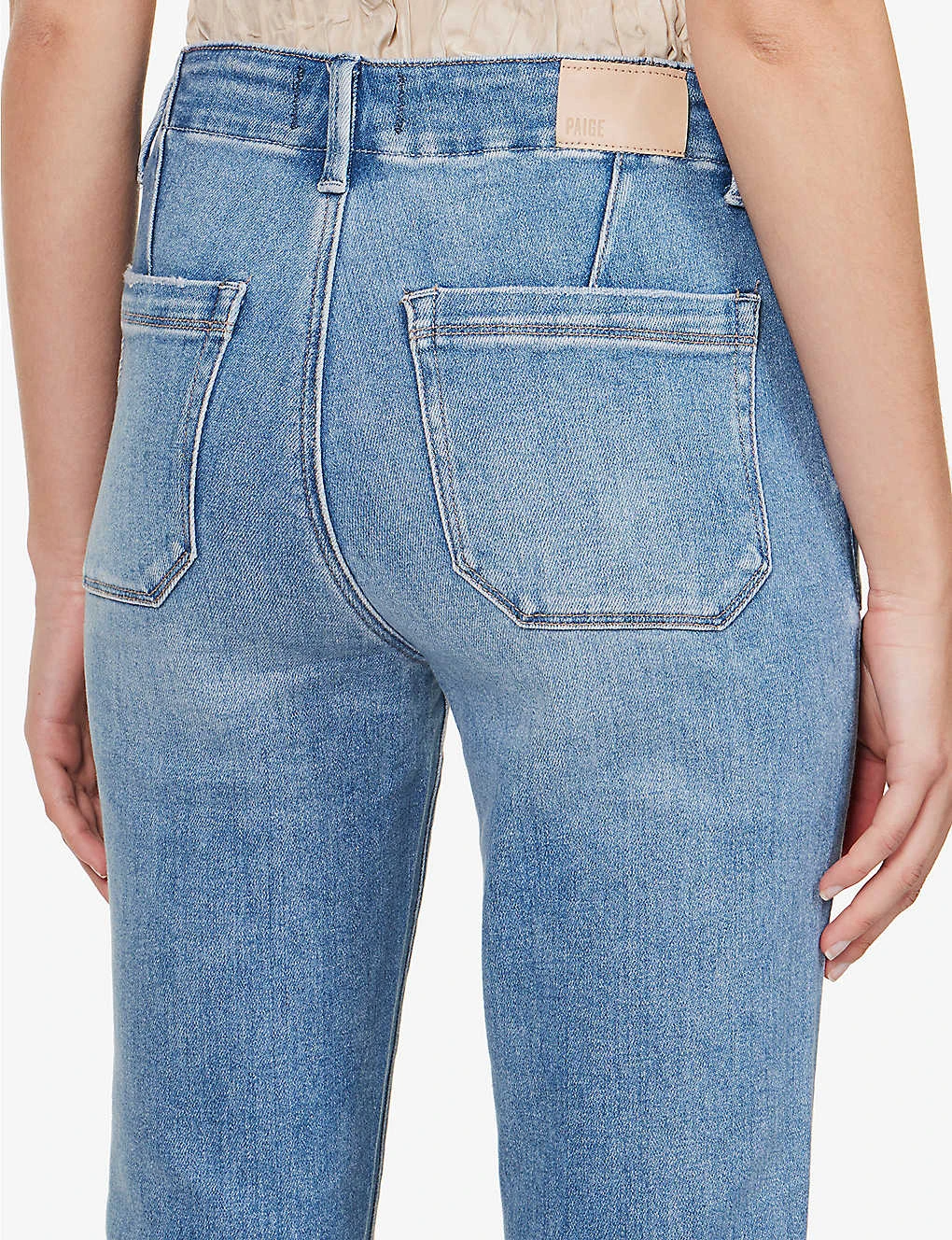 Paige Mayslie Straight-leg Mid-rise Stretch-denim Jeans 6 Paige Mayslie Straight-leg Mid-rise Stretch-denim Jeans - Image 6