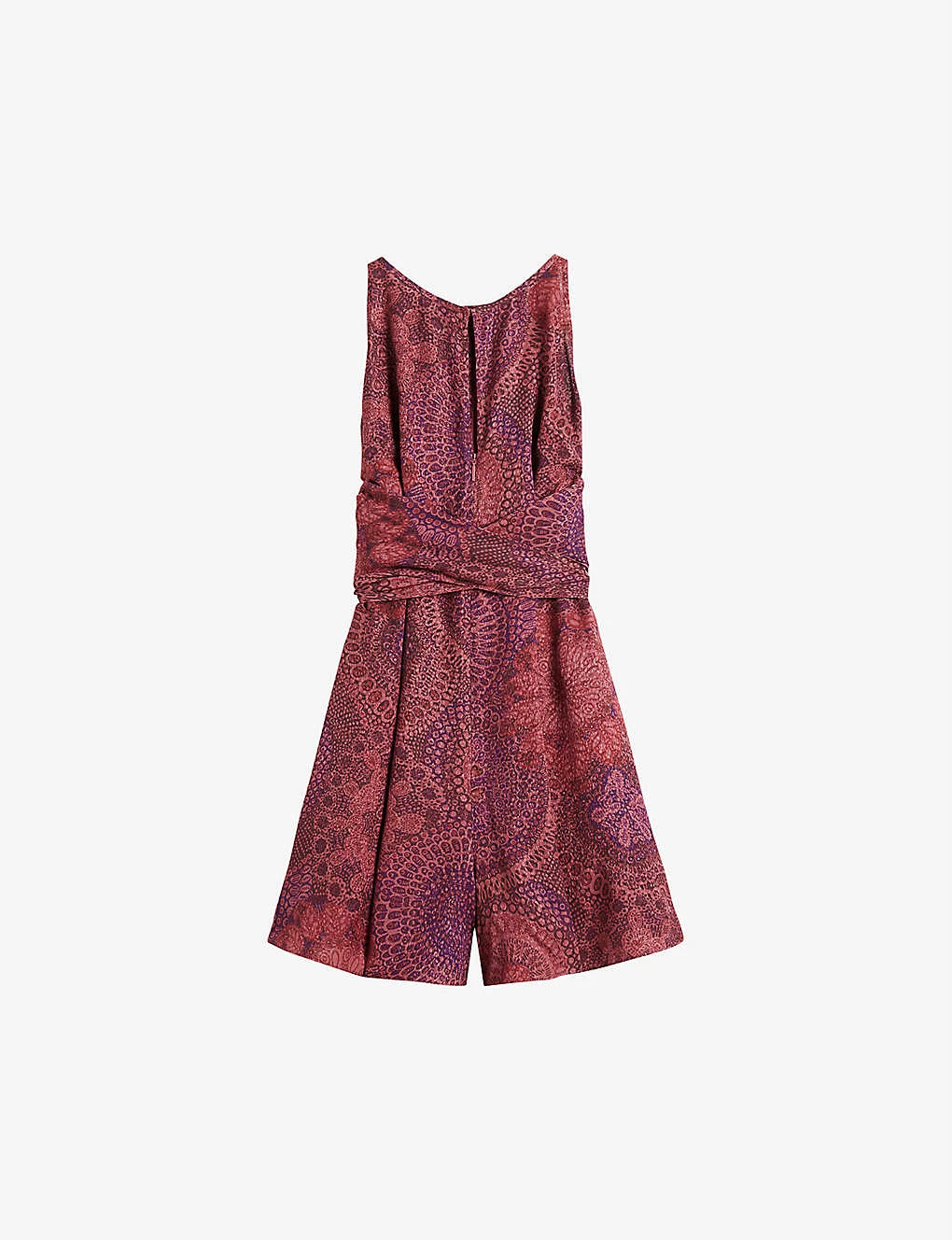 Ted Baker Odesia Graphic-print Woven Playsuit 1 Ted Baker Odesia Graphic-print Woven Playsuit