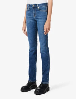 7 For All Mankind Kimmie Straight-leg Mid-rise Stretch-denim Jeans 8 7 For All Mankind Kimmie Straight-leg Mid-rise Stretch-denim Jeans -Women Clothing Store R03955415 DUCHESS ALT02