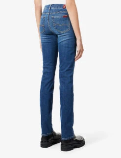 7 For All Mankind Kimmie Straight-leg Mid-rise Stretch-denim Jeans 9 7 For All Mankind Kimmie Straight-leg Mid-rise Stretch-denim Jeans -Women Clothing Store R03955415 DUCHESS ALT03