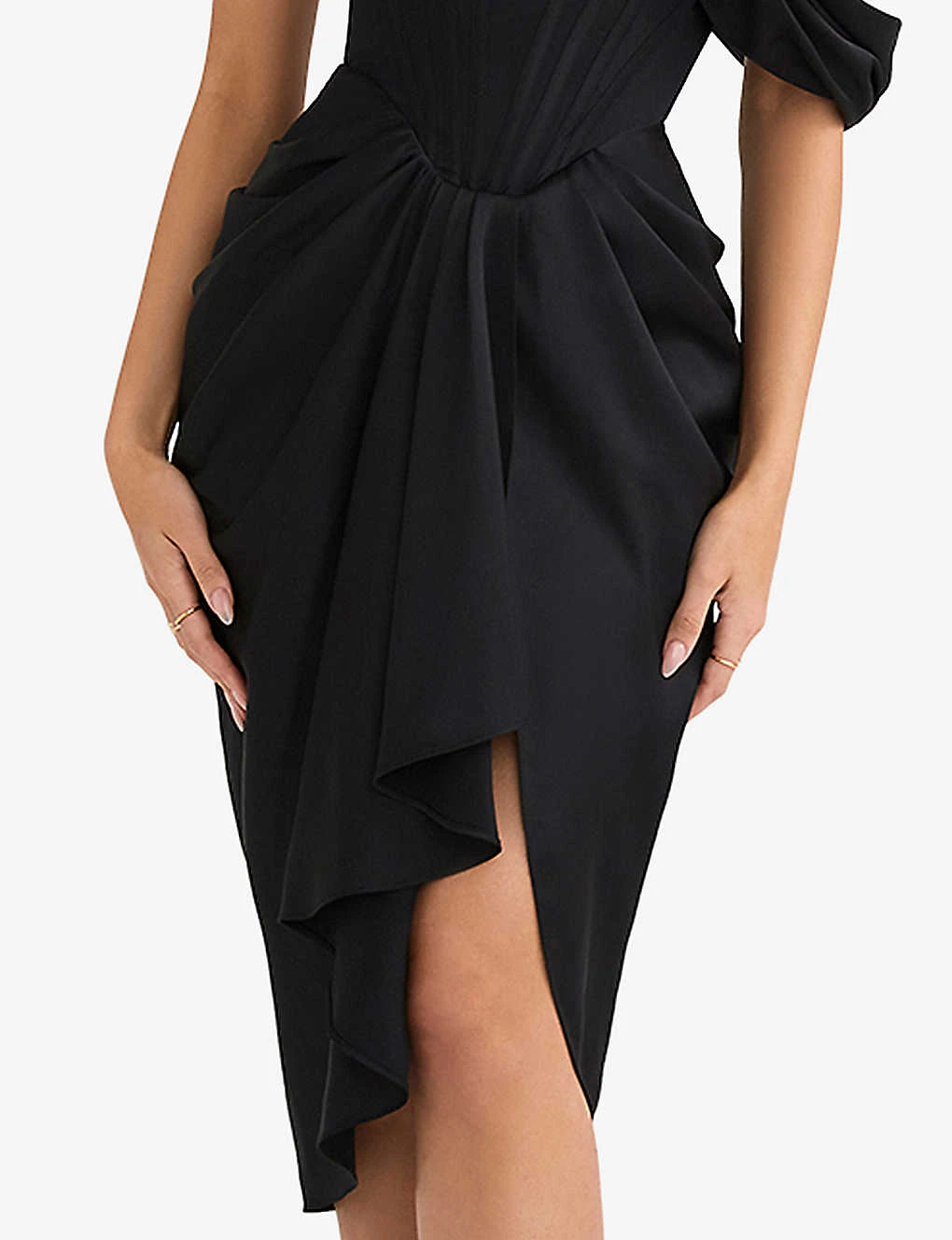 Janis Corset Satin Midi Dress 5 Janis Corset Satin Midi Dress - Image 5