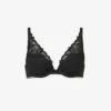 Simone Perele Bloom Embroidered Underwired Stretch-woven Push-up Bra