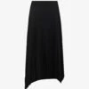 Joseph Ade Pleated Crepe Midi Skirt
