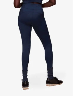 Whistles Pocket-detail Full-length Recycled-nylon Sports Leggings -Women Clothing Store R04056302 NAVY ALT03