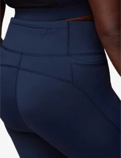 Whistles Pocket-detail Full-length Recycled-nylon Sports Leggings -Women Clothing Store R04056302 NAVY ALT04