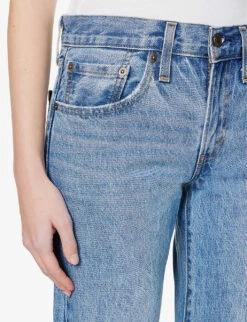 Levis Middy Regular-fit Mid-rise Straight-leg Jeans -Women Clothing Store R04062413 GOODGRADES ALT04