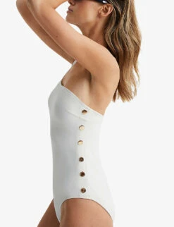 Reiss Bethany One-shoulder Swimsuit 9 Reiss Bethany One-shoulder Swimsuit -Women Clothing Store R04068298 WHITE ALT04