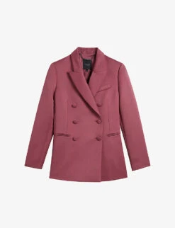 Women Clothing Store 21 Ted Baker Seraph Double-breasted Satin Blazer