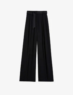 Ted Baker Eliziie Pleated Wide-leg Woven Trousers