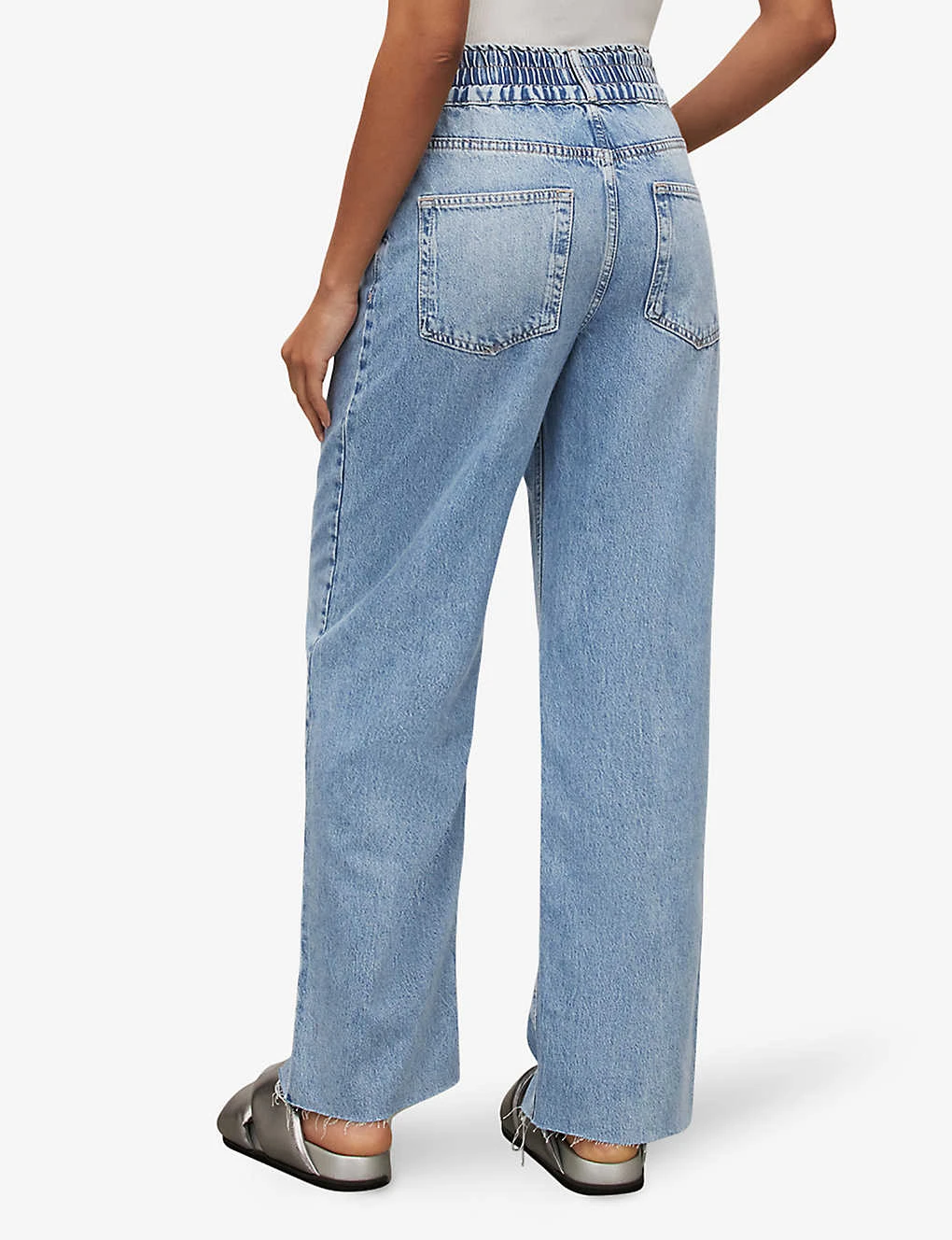 AllSaints Hailey Wide-leg High-rise Jeans 4 AllSaints Hailey Wide-leg High-rise Jeans - Image 4