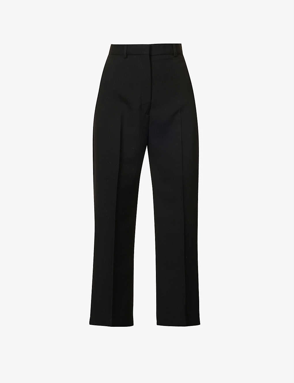 Acne Studios Straight-leg Mid-rise Cotton-blend Trousers 1 Acne Studios Straight-leg Mid-rise Cotton-blend Trousers