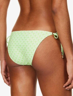 Melissa Odabash Canary Geometric-print Bikini Bottoms -Women Clothing Store R04090049 LINKSLIME ALT03