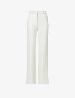 Joseph Comfort Cady Morissey Straight-leg Mid-rise Woven Trousers