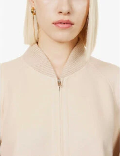 Joseph Beaumont Relaxed-fit Wool-silk Blend Jacket 9 Joseph Beaumont Relaxed-fit Wool-silk Blend Jacket -Women Clothing Store R04095301 MAPLEWOOD ALT04