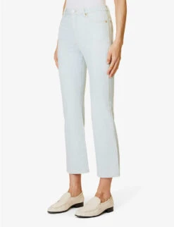 Joseph Duke Straight-leg Mid-rise Stretch-denim Jeans -Women Clothing Store R04095453 LIGHTBLUE ALT02