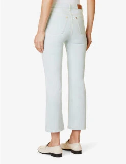 Joseph Duke Straight-leg Mid-rise Stretch-denim Jeans -Women Clothing Store R04095453 LIGHTBLUE ALT03