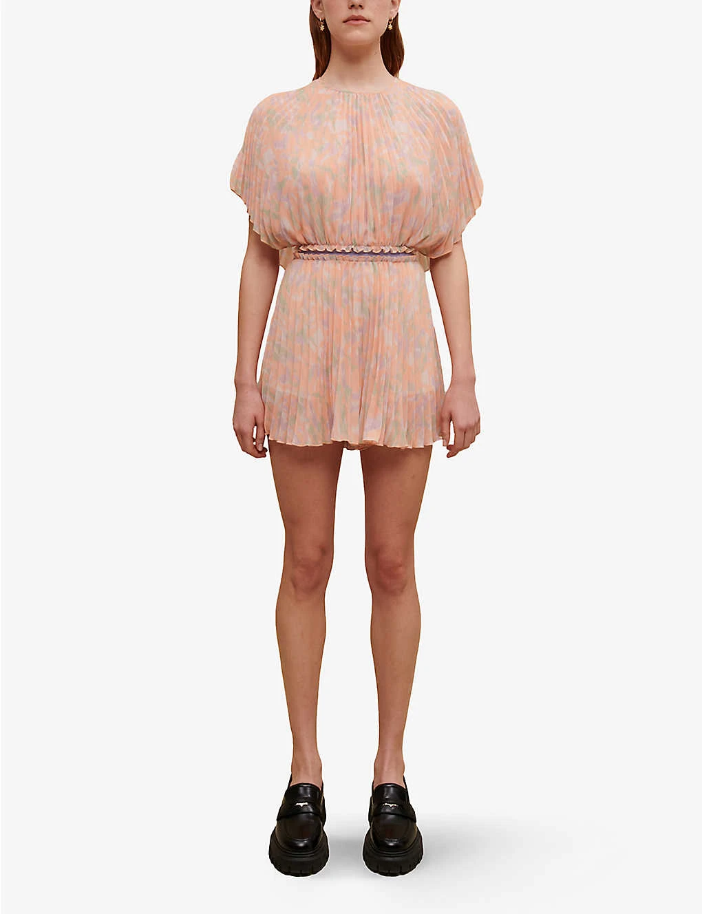 Maje Isisa Pleated Woven Jumpsuit 3 Maje Isisa Pleated Woven Jumpsuit - Image 3