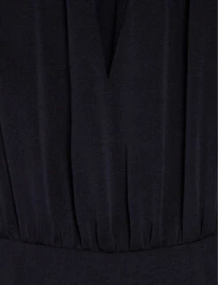 CLAUDIE PIERLOT Romana Puff-sleeve Woven Dress -Women Clothing Store R04104794 BLEUS ALT05